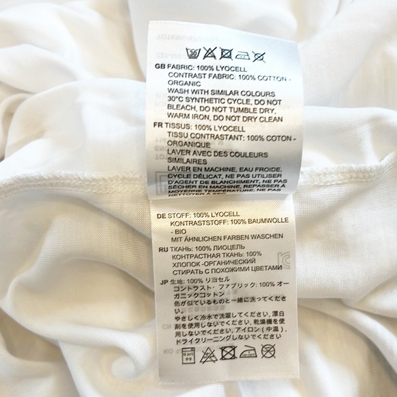 NWT Toteme Longline Fluid Jersey Top - Picture 10 of 12